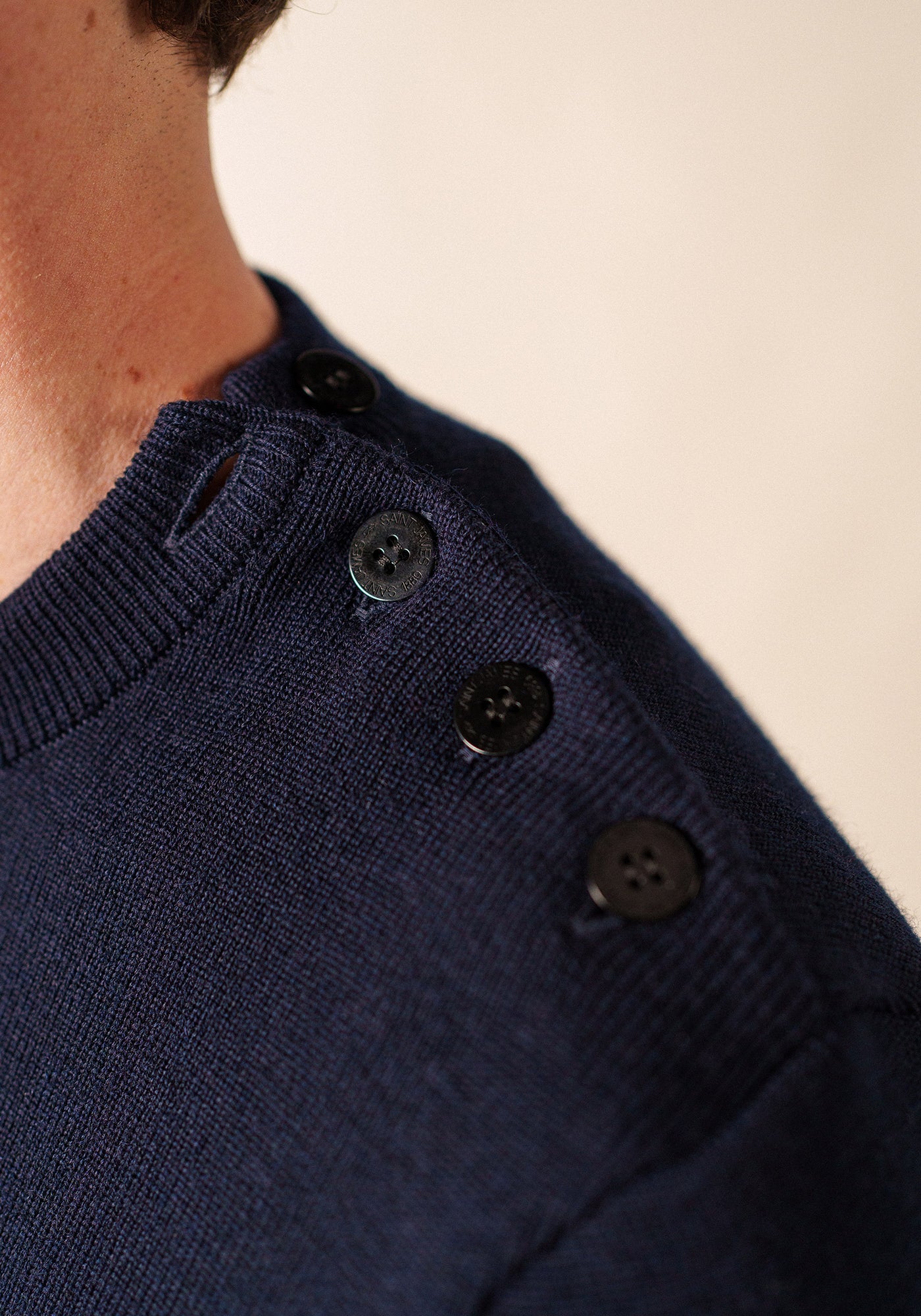 Pull marin Binic (MARINE/ECRU)