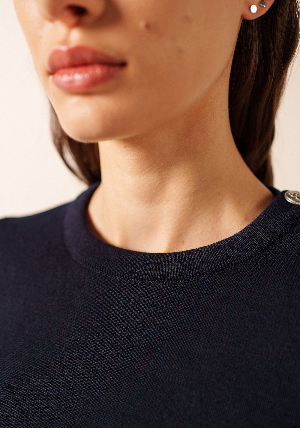 Pull marin Marée (NAVY)