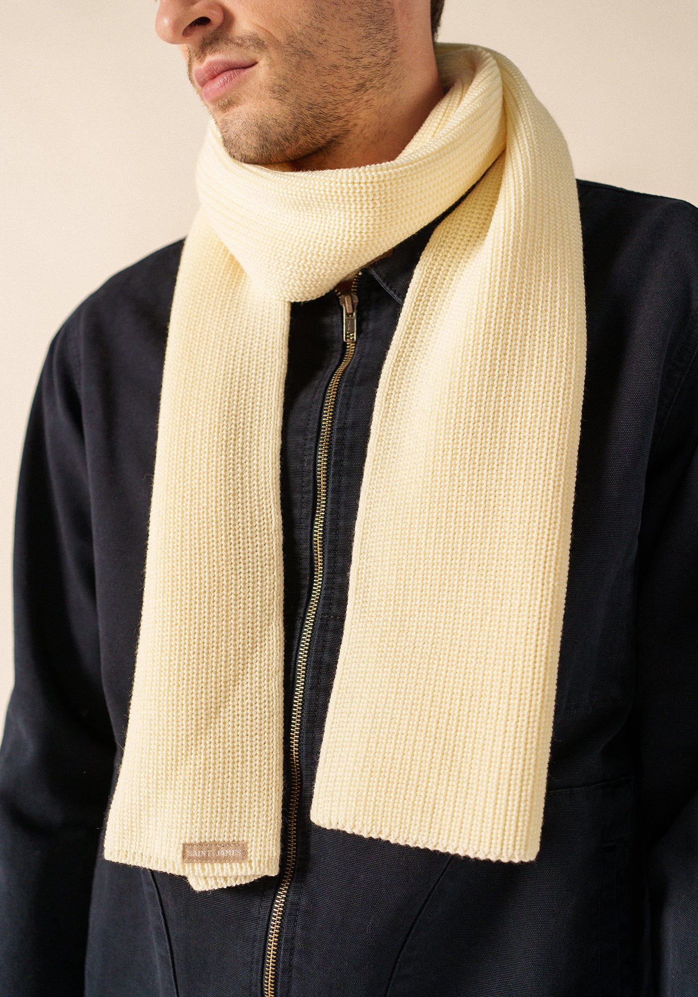 Echarpe Canoe - en laine (ECUME)