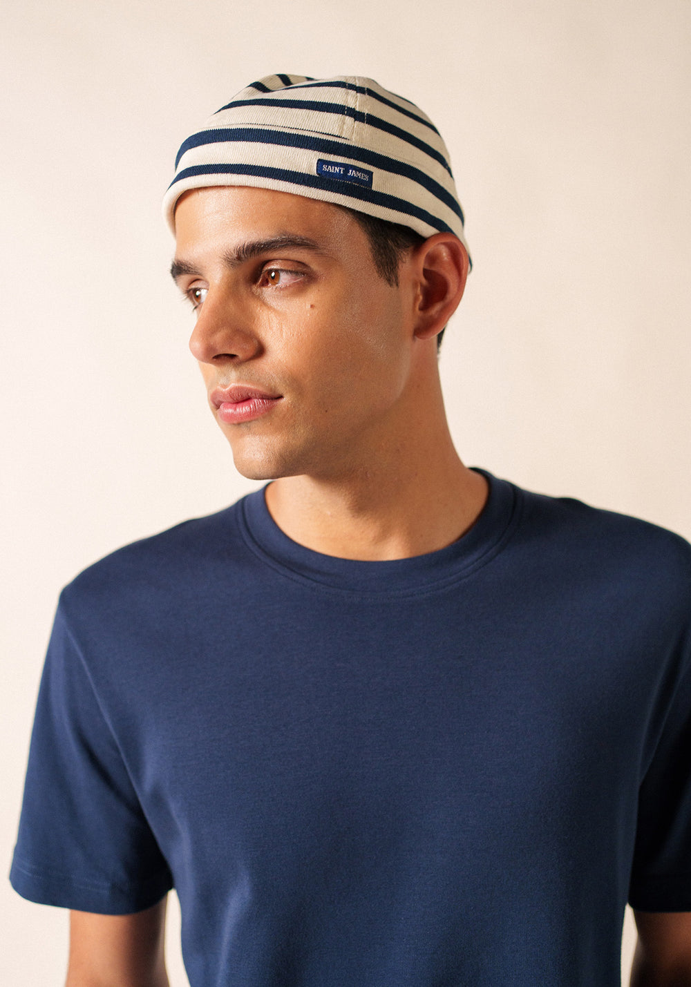 Bonnet Miki Méridien (ECRU/MARINE)