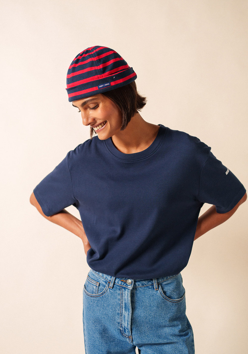 Bonnet Miki Méridien (MARINE/TULIPE)