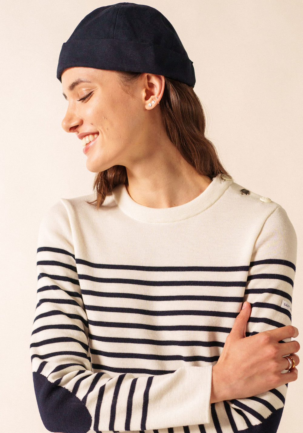 Bonnet marin Miki Canevas (MARINE)