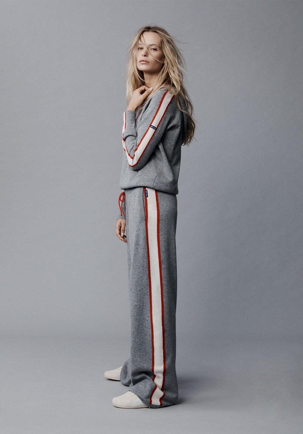 Pantalon Sorrento x Collette Dinnigan (GRIS CHINE/ECUME/TULIPE)