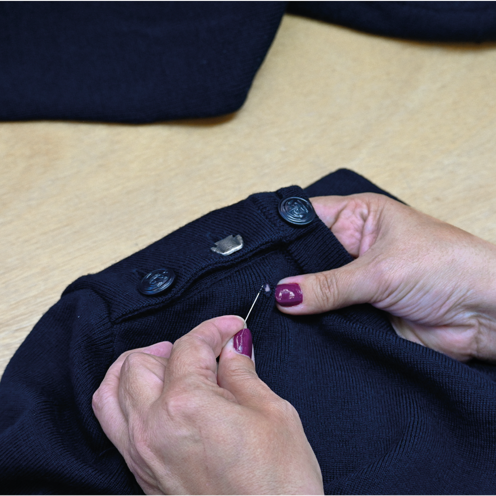 Trou/accroc/déchirure