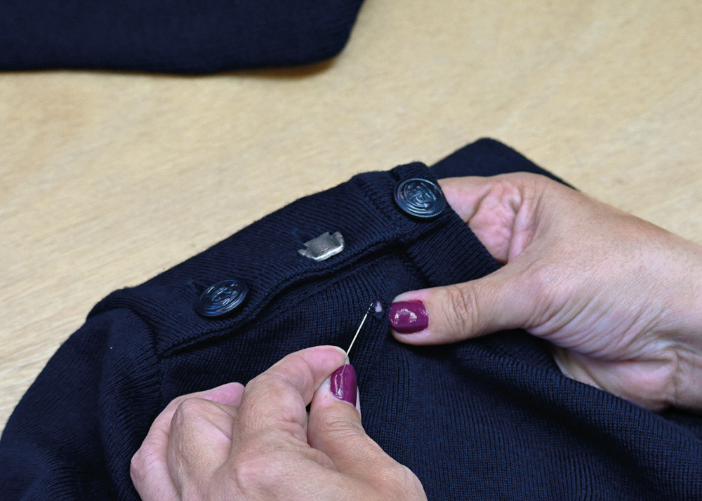 Trou/accroc/déchirure