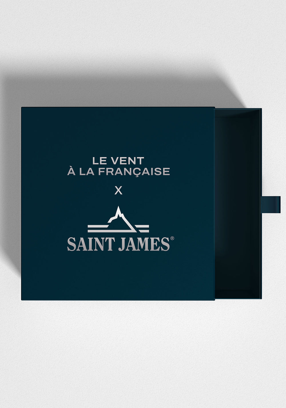 Bracelet Bouton x Le Vent à la Française (ARGENT/RAYE BLANC/MARINE)