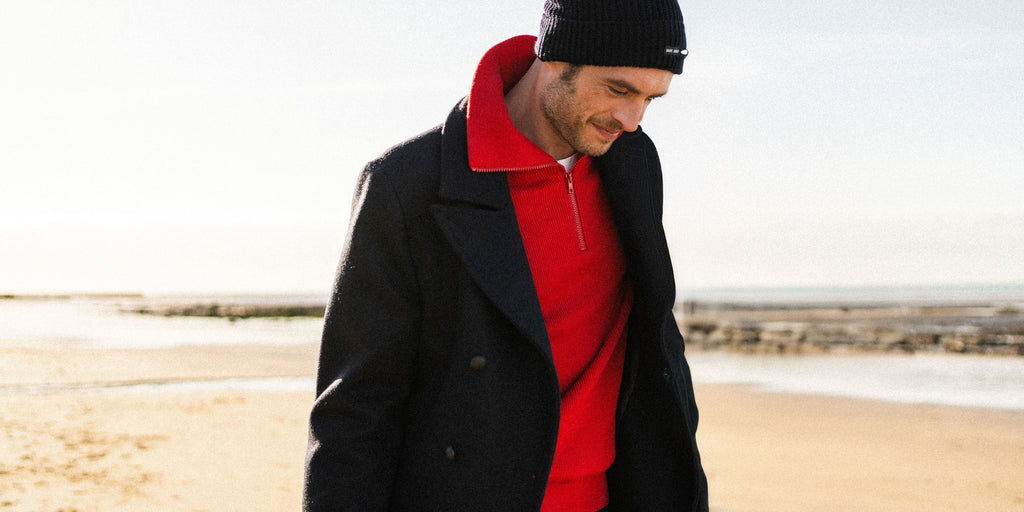 manteau saint james homme