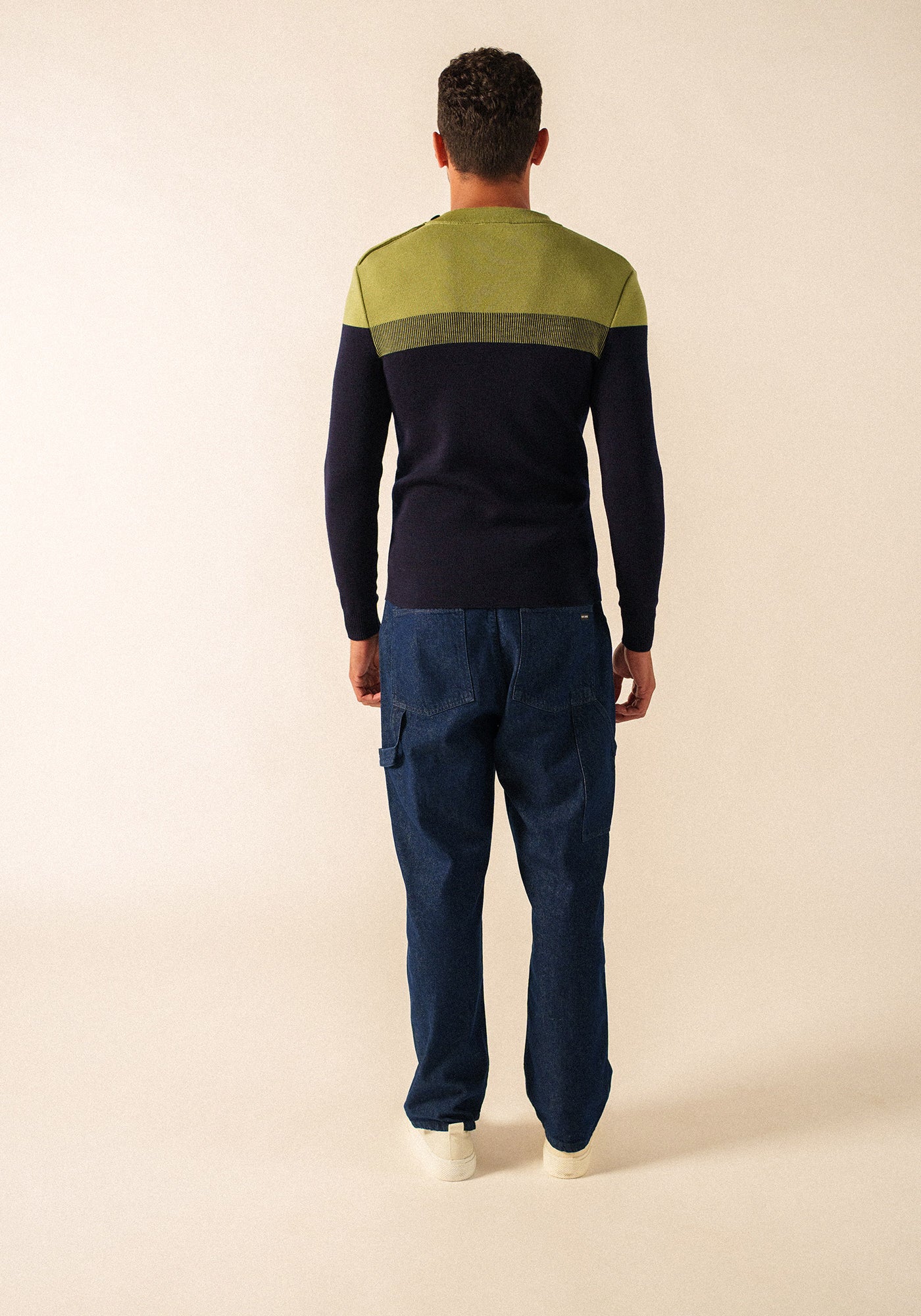 Pull marin Bretagne (MARINE/OIL)