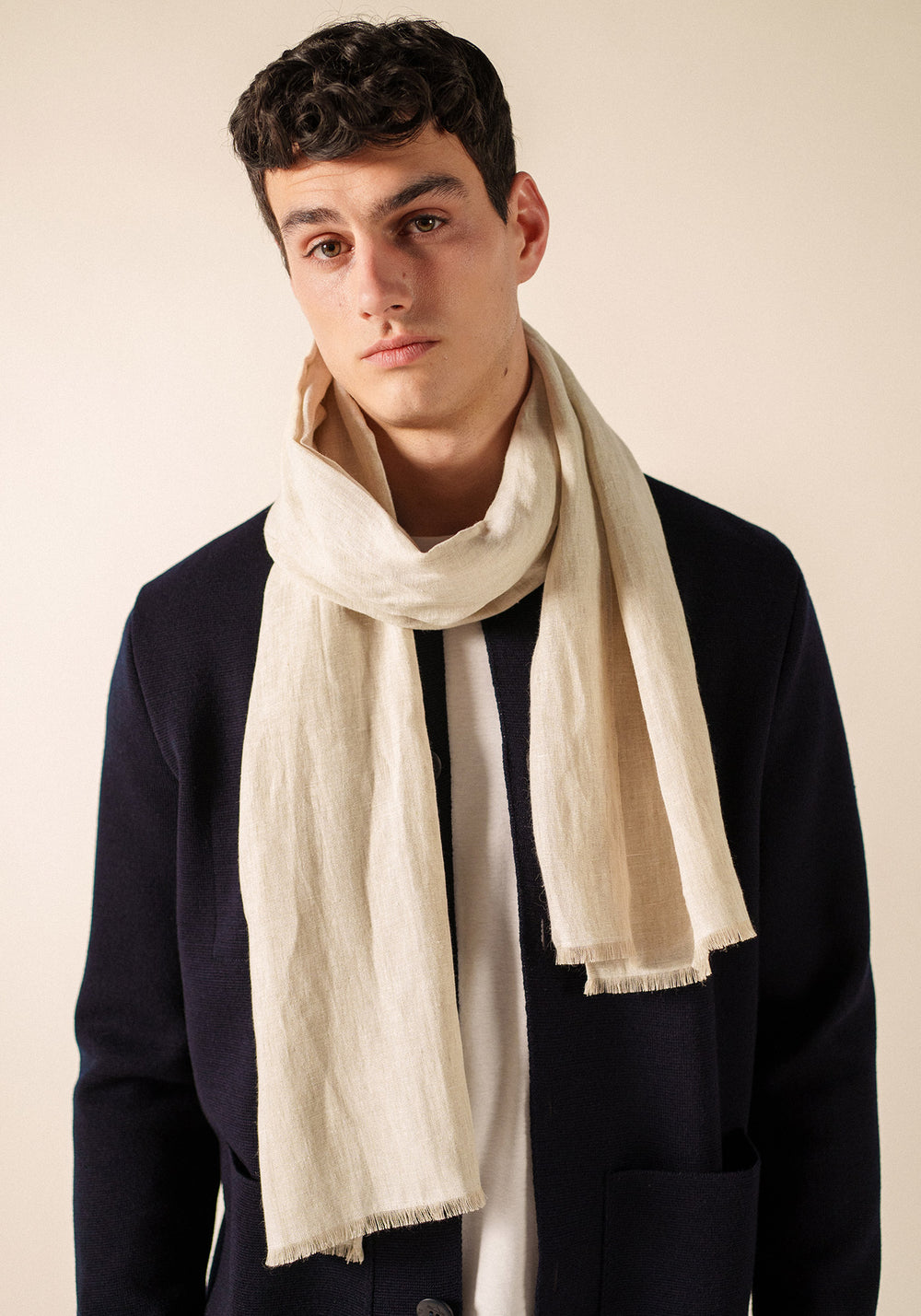 Foulard en lin (NATUREL)