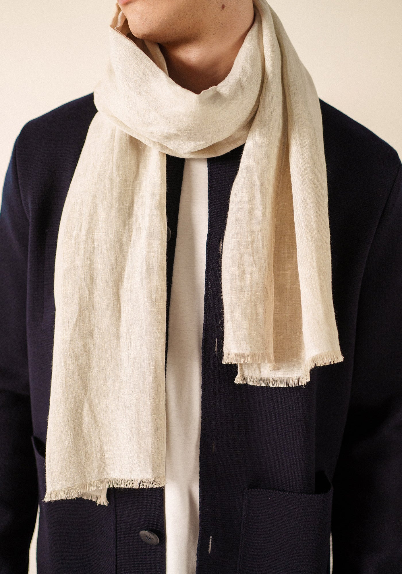 Foulard en lin (NATUREL)