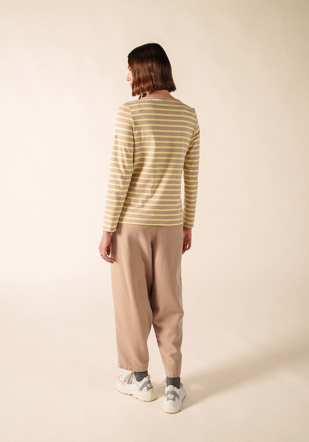 Marinière Minquidame (BEIGE CHINE/AUBE)