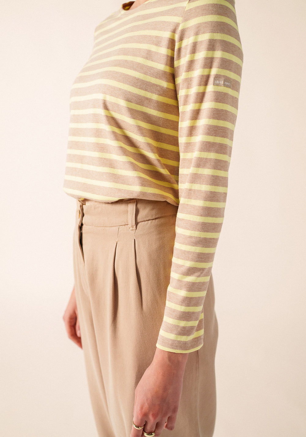 Marinière Minquidame (BEIGE CHINE/AUBE)