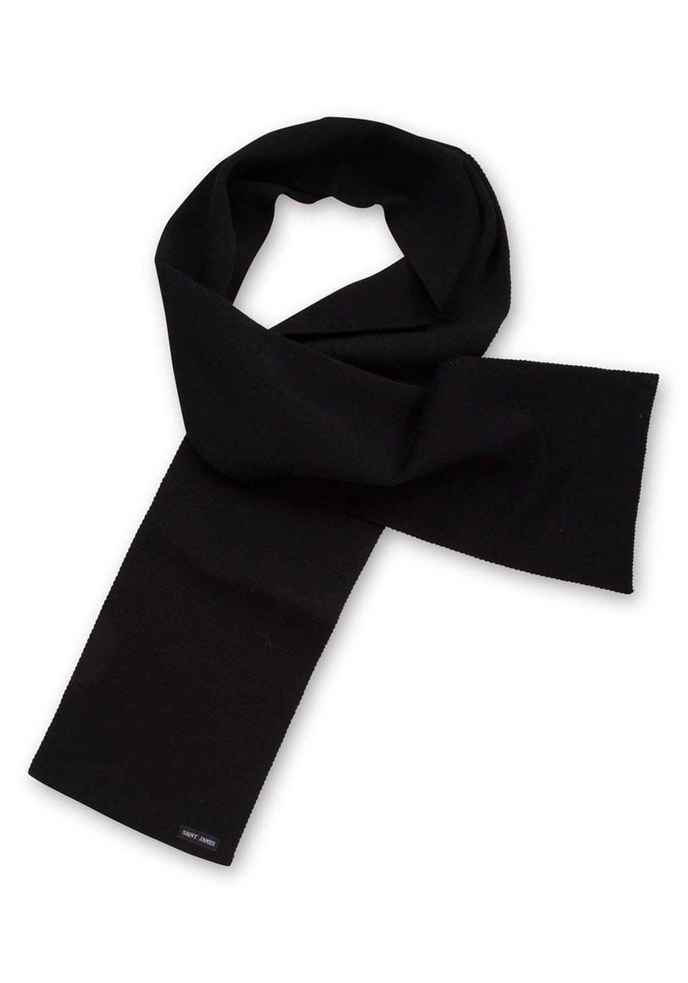 Echarpe unie Scarf - en laine (NOIR)
