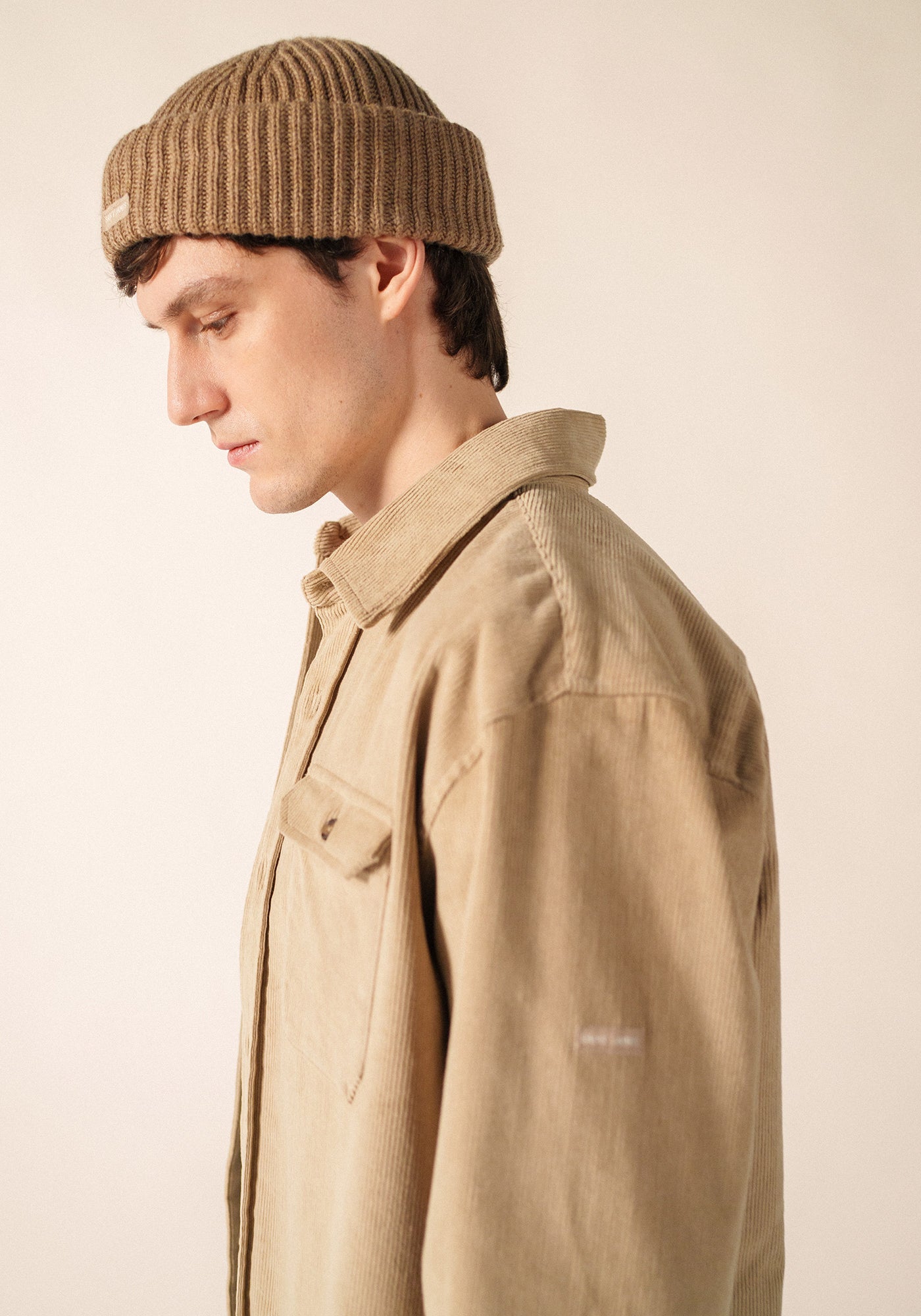 Bonnet Miki Maille (BEIGE FONCE)