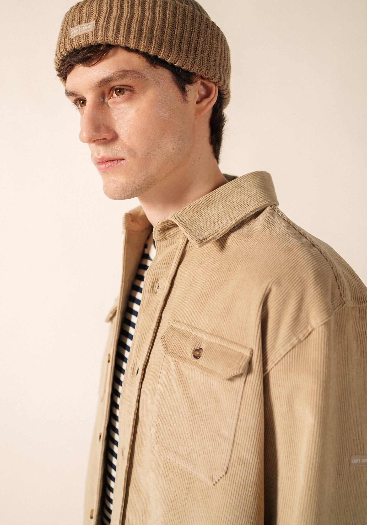 Bonnet Miki Maille (BEIGE FONCE)