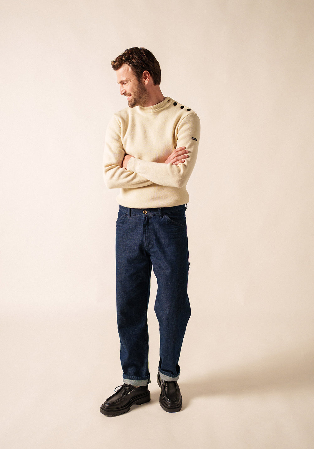 Pull marin Matelot (ECRU)