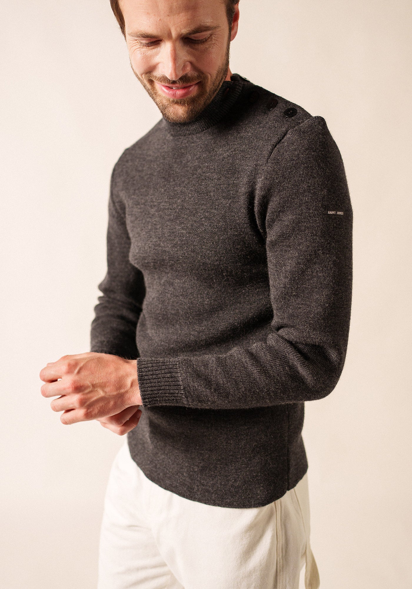 Pull marin Matelot (GRIS)