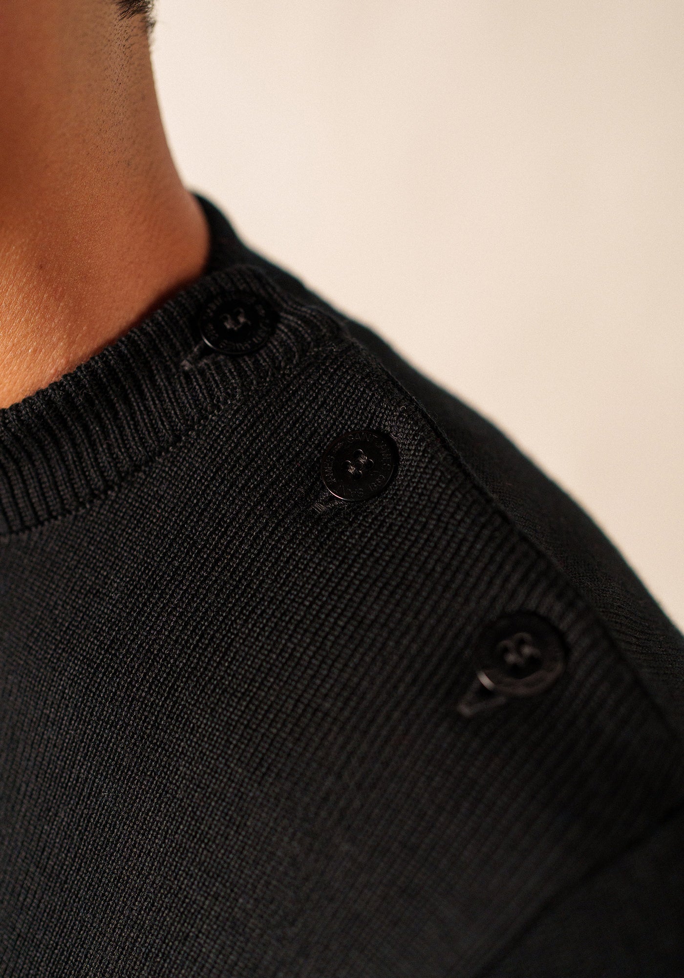 Pull marin Rochefort (NOIR)