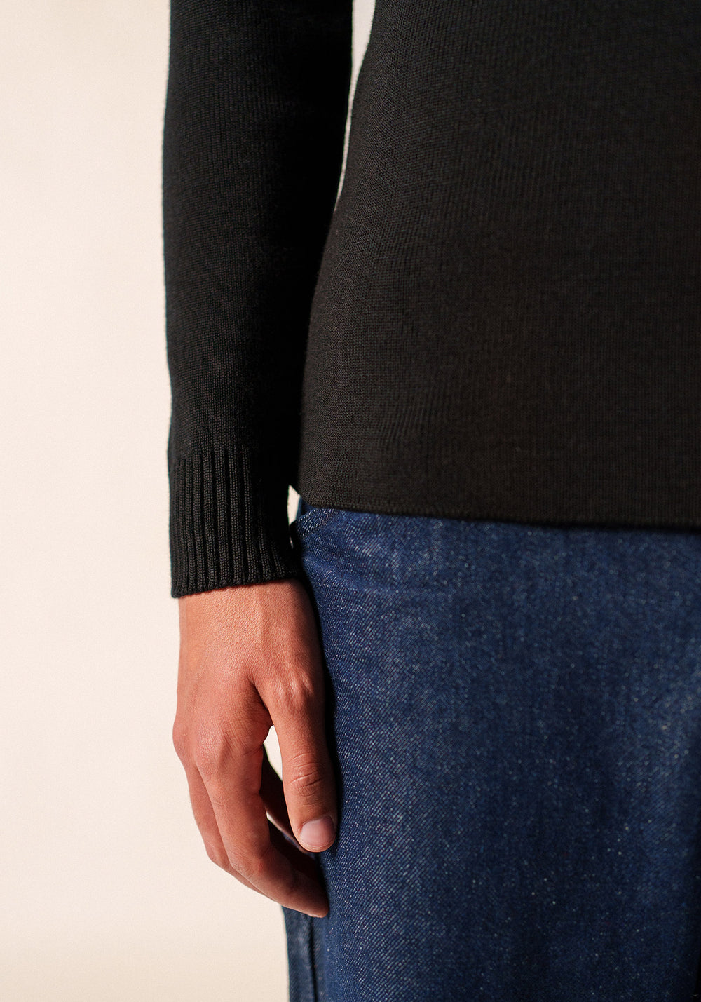 Pull marin Rochefort (NOIR)