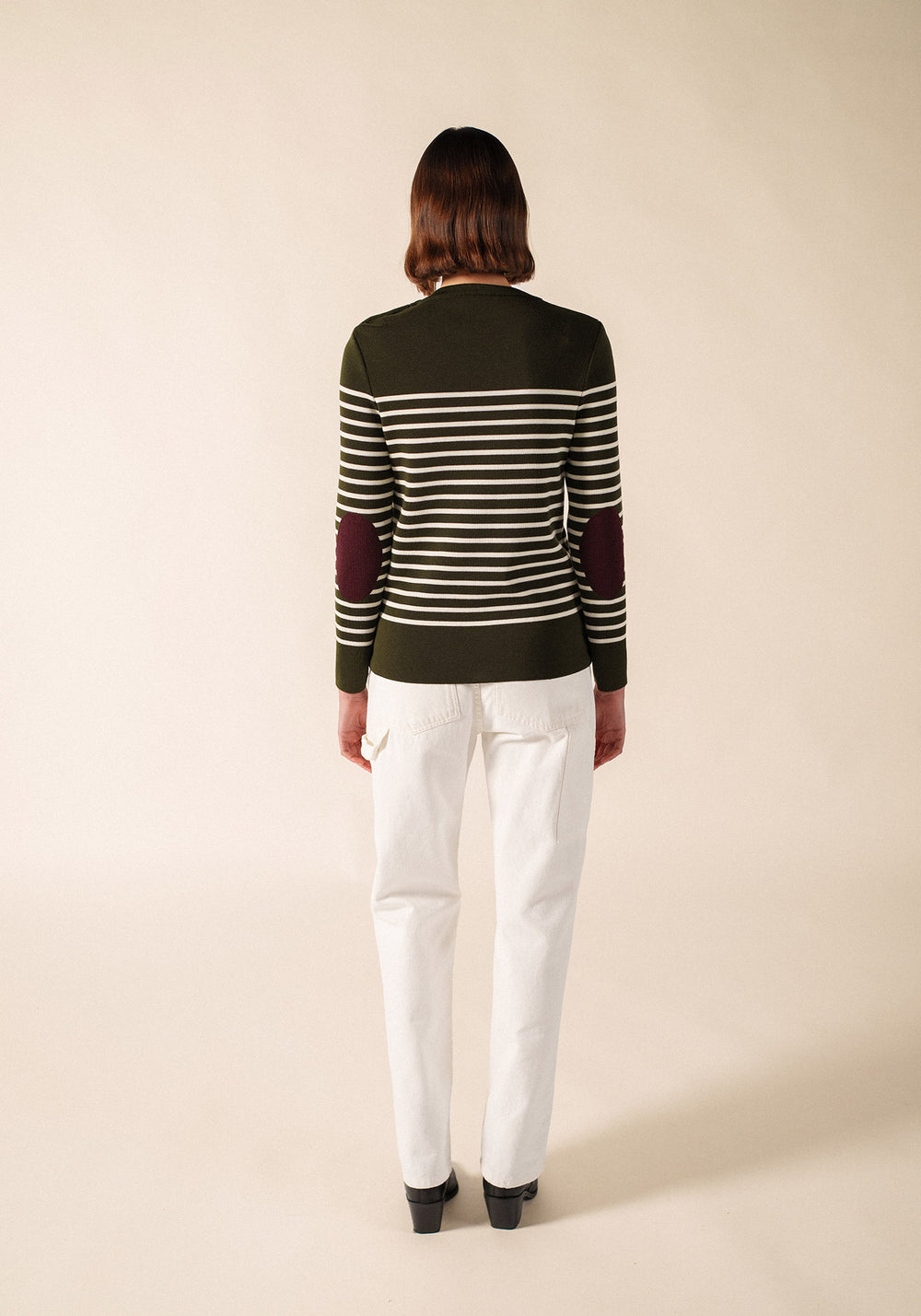 Pull marin Brégançon Pop (LAND/BLANC/TWEED)
