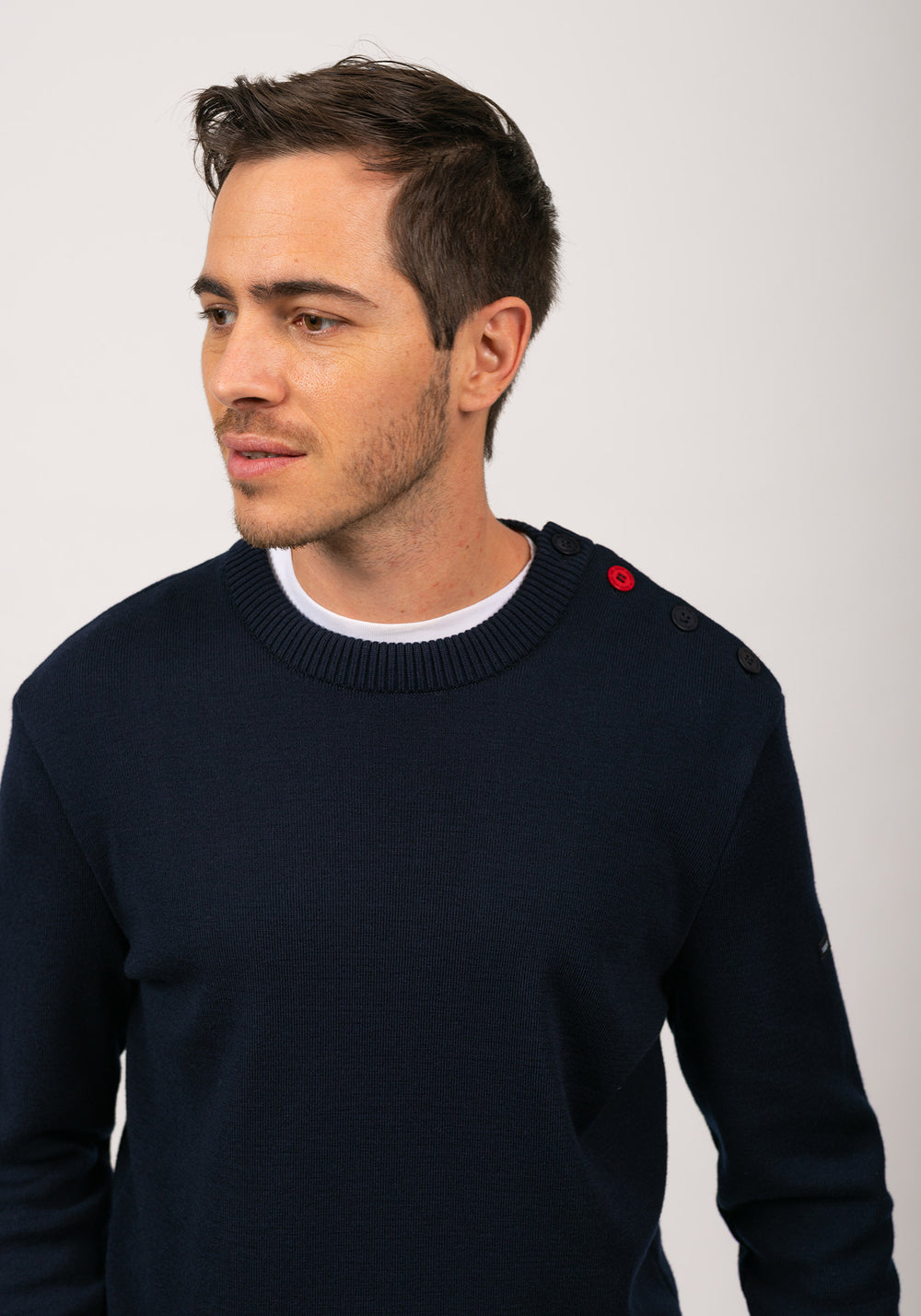 Pull Rives (NAVY/TULIPE)
