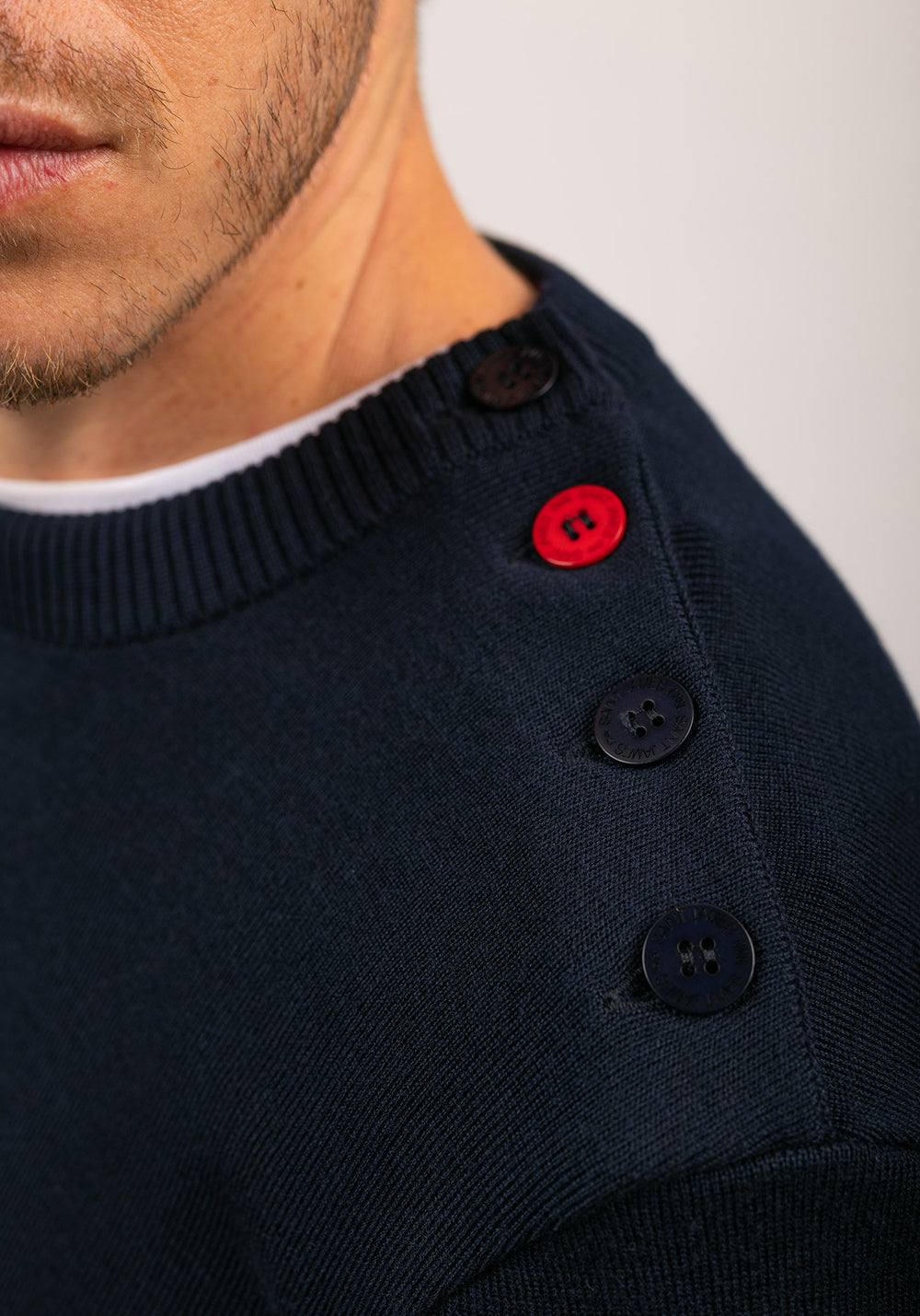Pull Rives (NAVY/TULIPE)