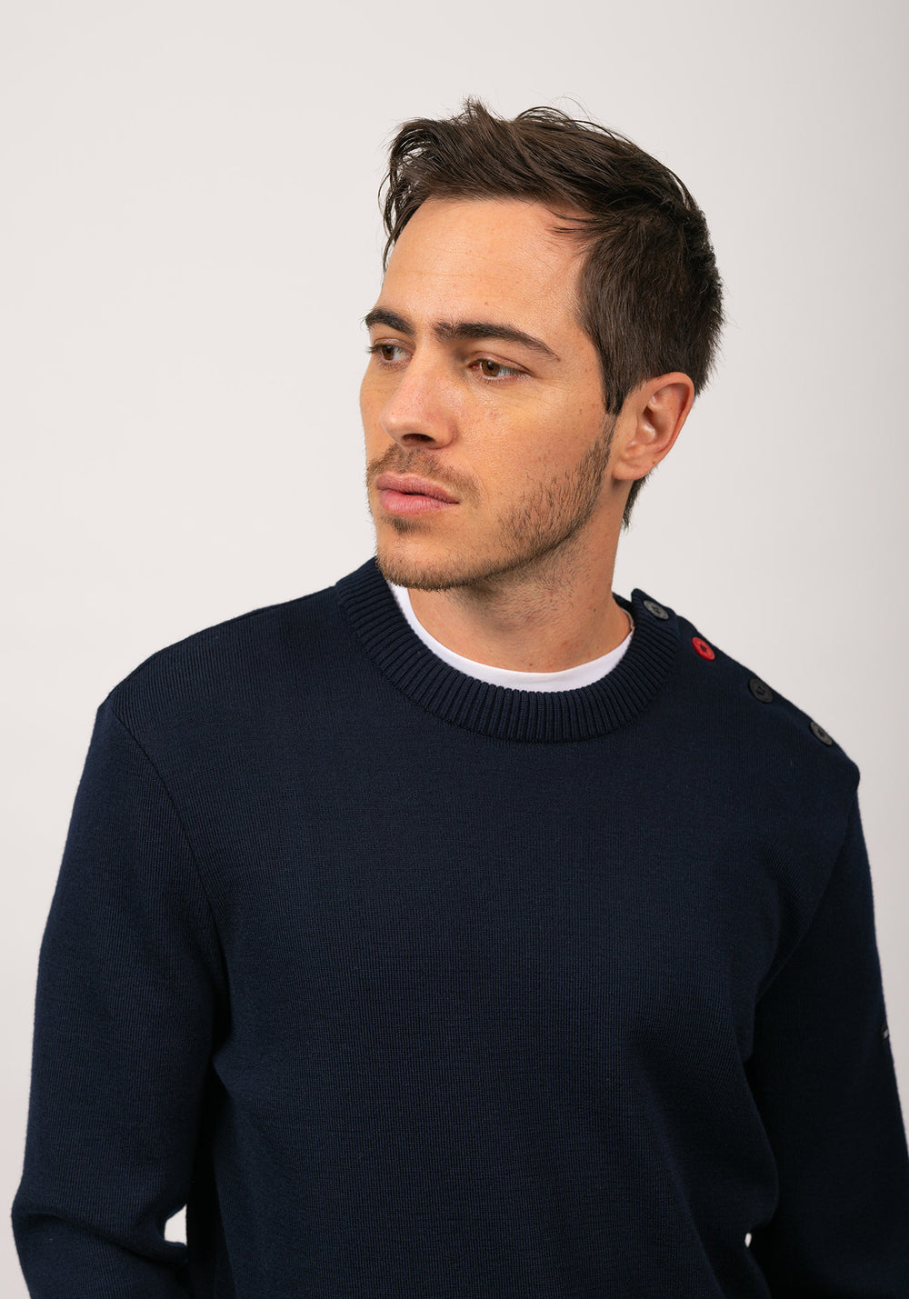 Pull Rives (NAVY/TULIPE)