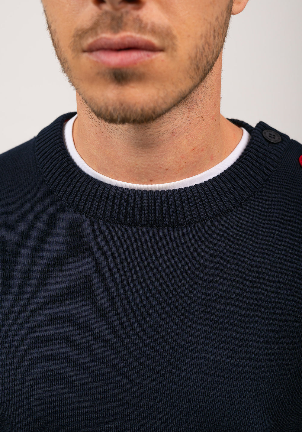 Pull Rives (NAVY/TULIPE)