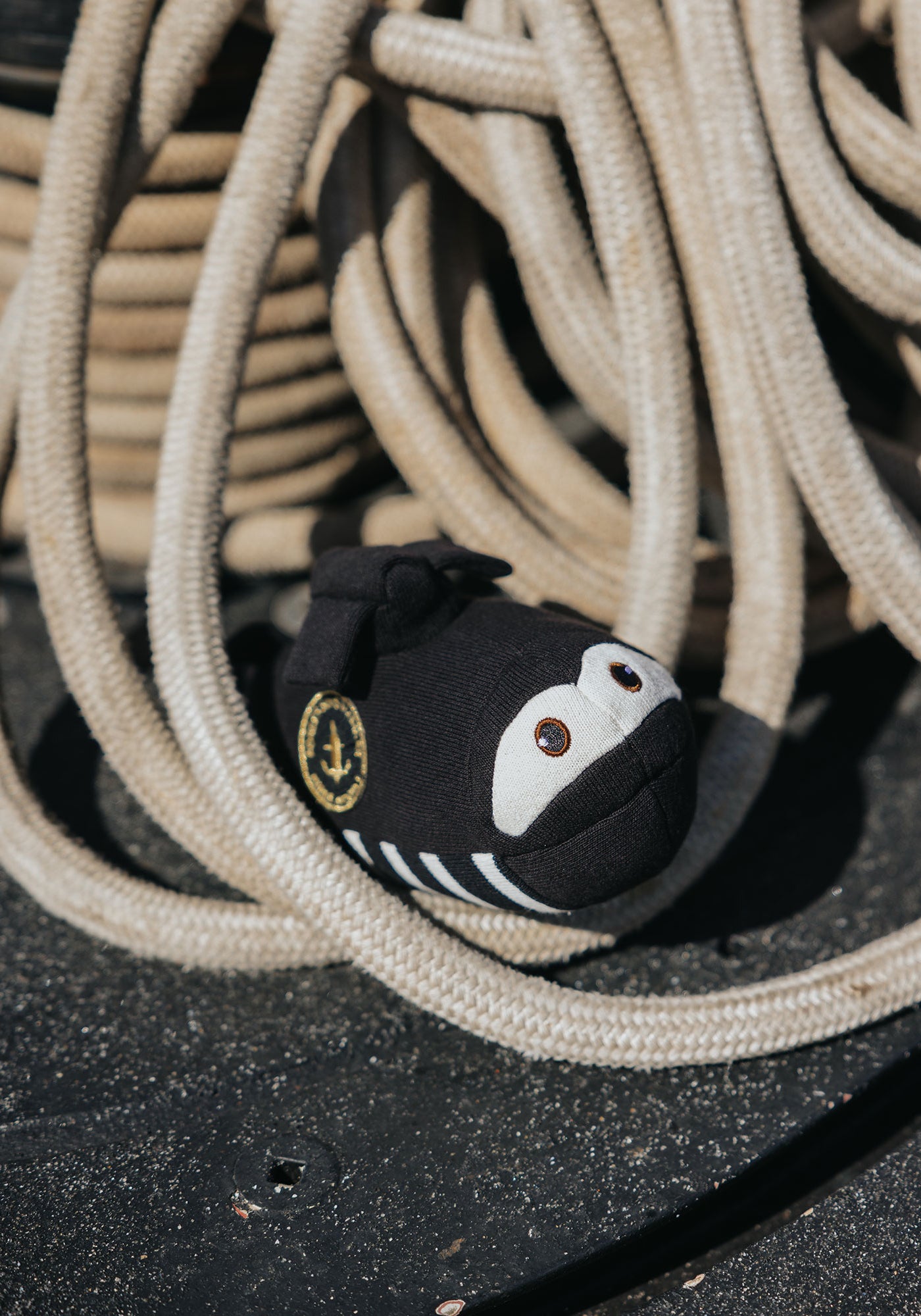 Doudou sous-marin - SAINT JAMES x Marine nationale (NOIR/ECRU)