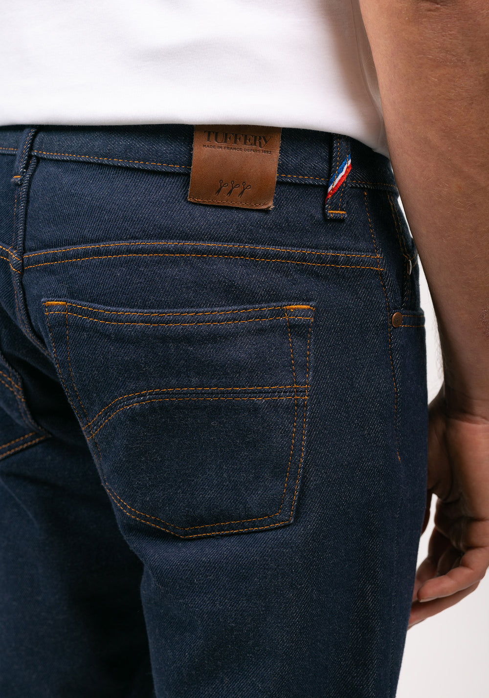 Jean Alphone Mérinos x Ateler Tuffery (MARINE)