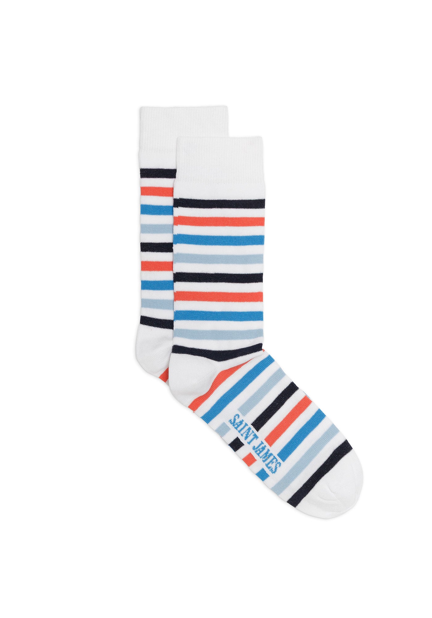 Chaussettes multicolores (BLANC/FLOT)
