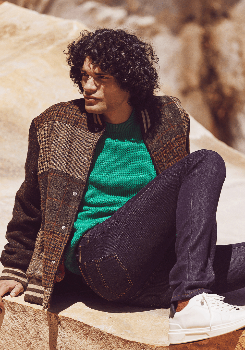 Jean Alphone Mérinos x Ateler Tuffery (MARINE)