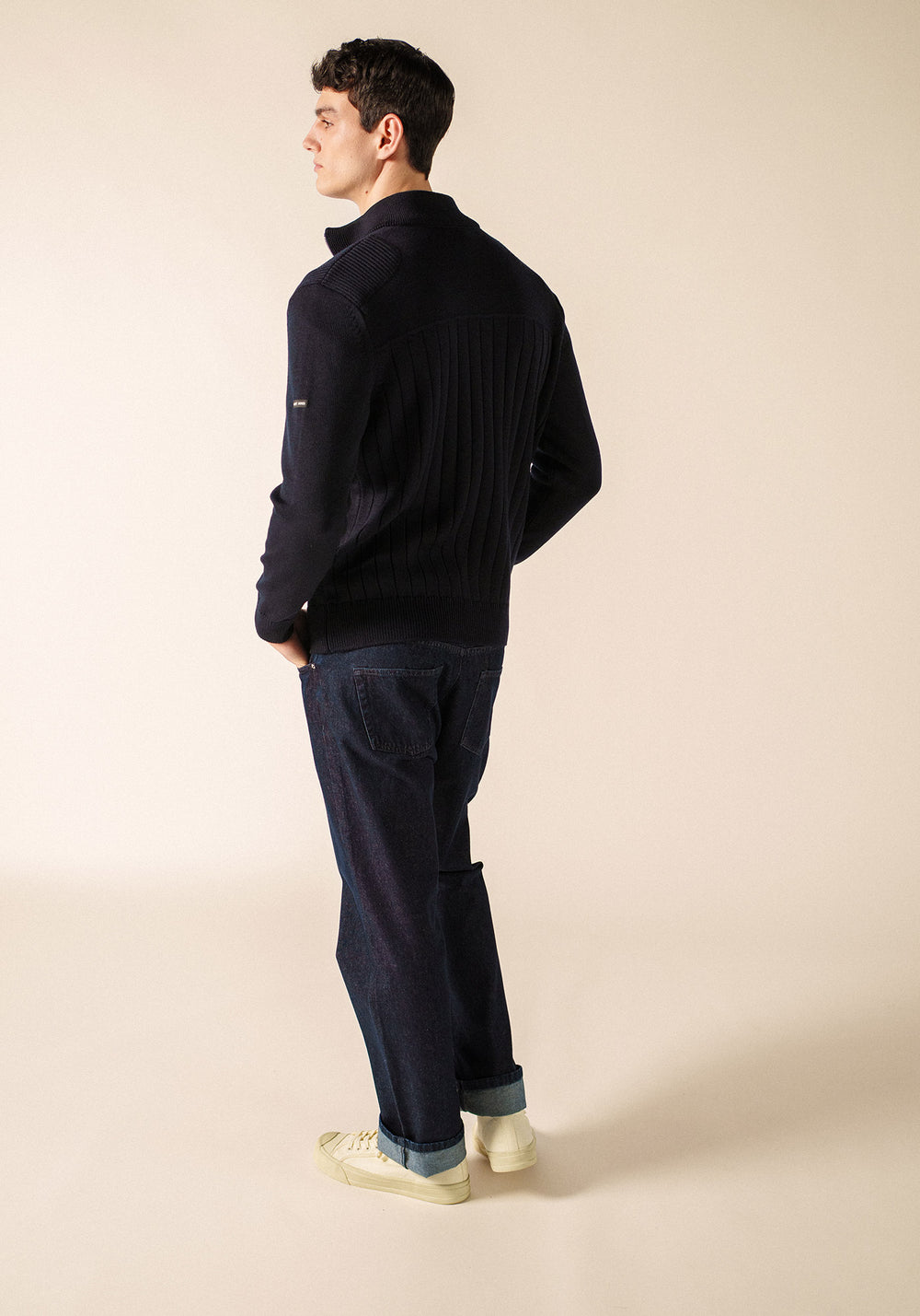 Gilet Calypso Réédit (NAVY/BLANC)