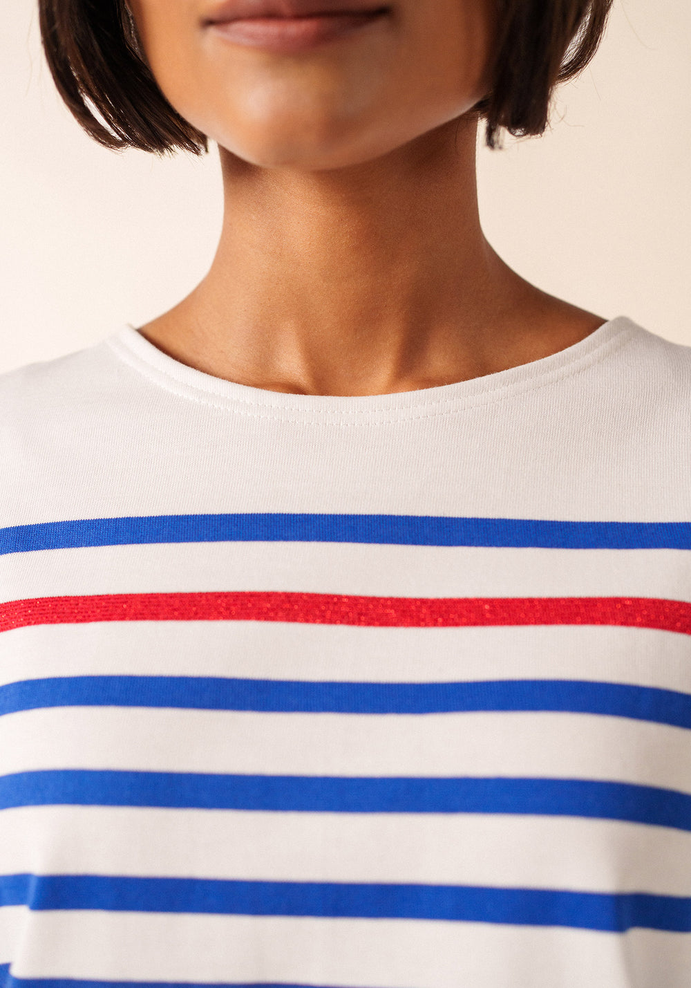 Marinière Naval Lurex (NEIGE/GITANE/TULIPE)