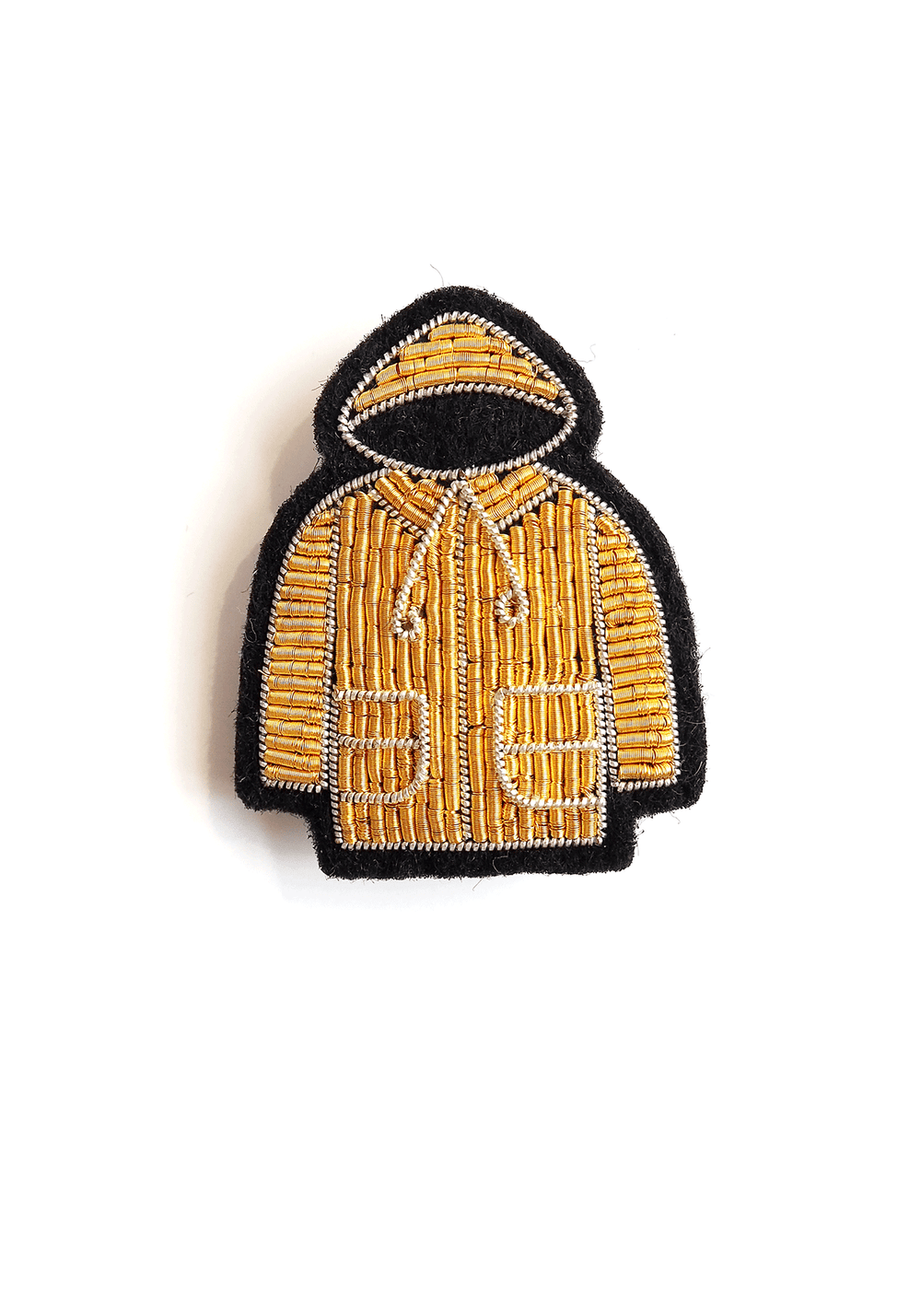 Broche brodée Ciré - SAINT JAMES x Macon & Lesquoy (OR)