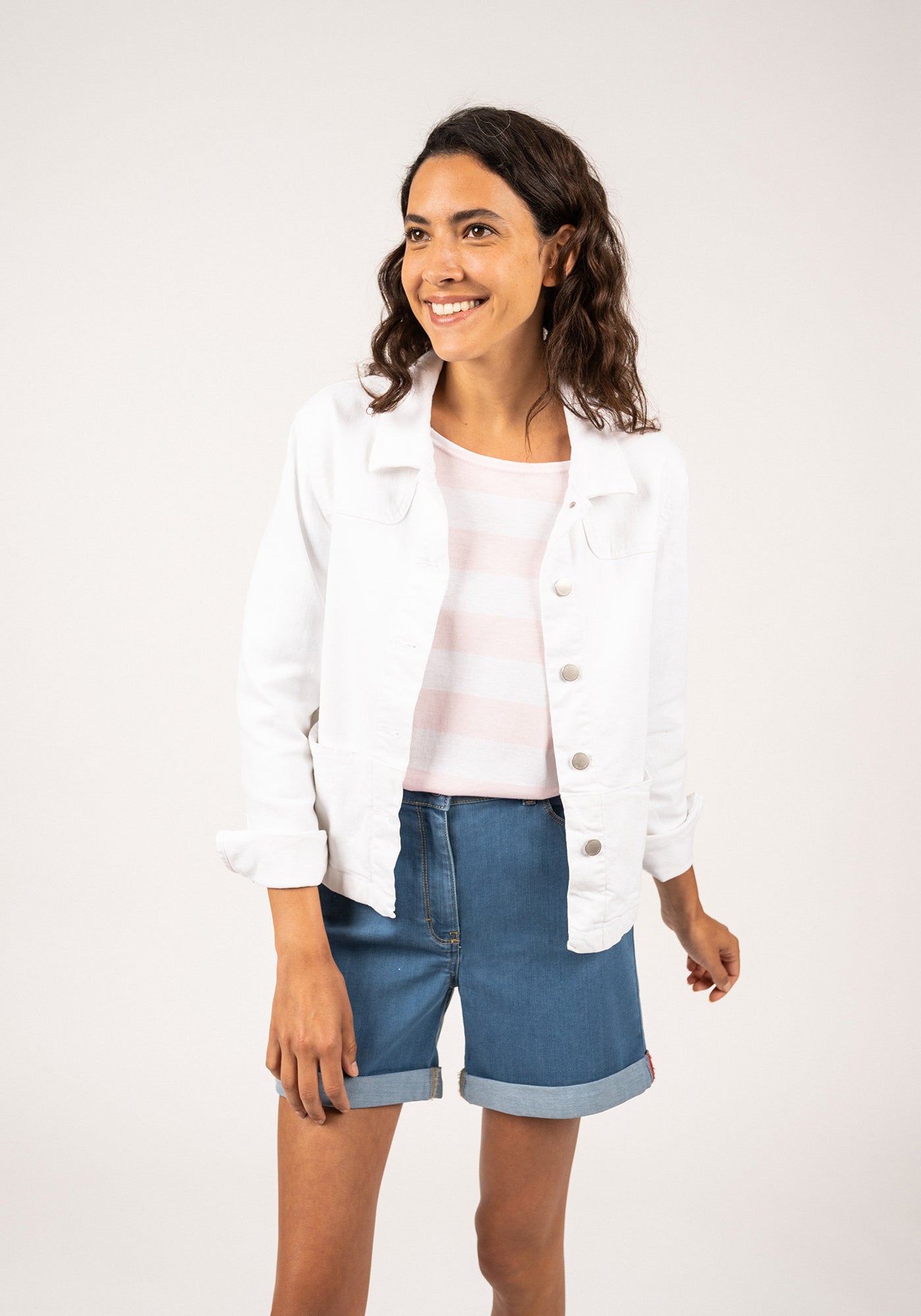 Veste Ste Tea (BLANC)