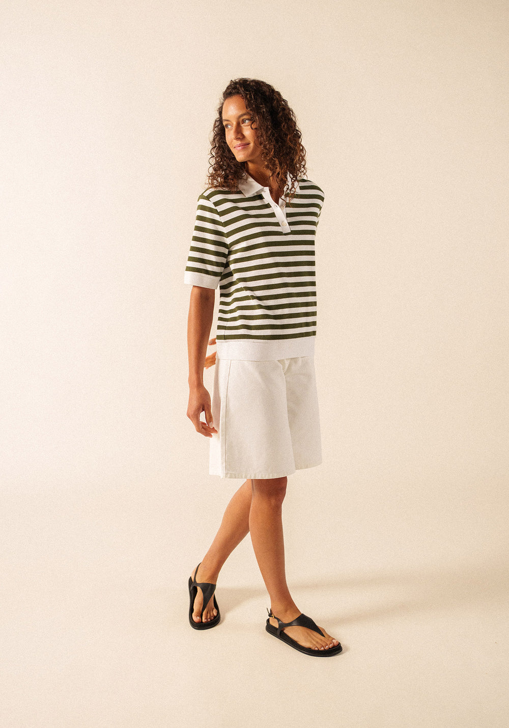 Polo Carola (BLANC/ALGUE)