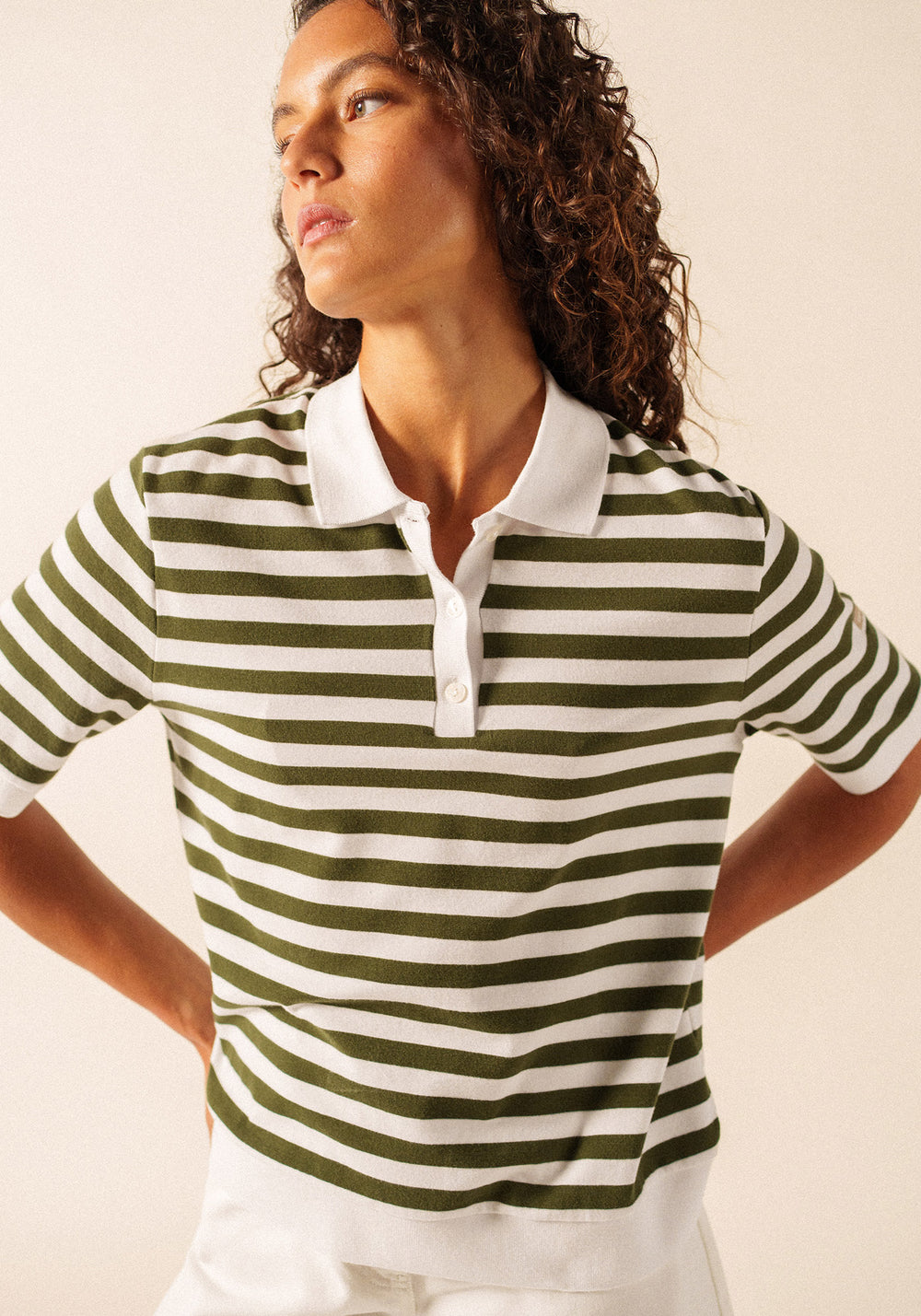 Polo Carola (BLANC/ALGUE)