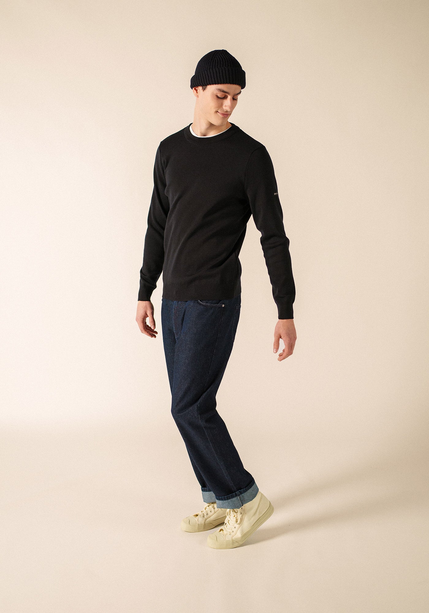 Pull Homme Marks & Spencer Pure Laine D'agneau Extra Fine - Bleu Clair - Taille S - Neuf Avec étiquettes