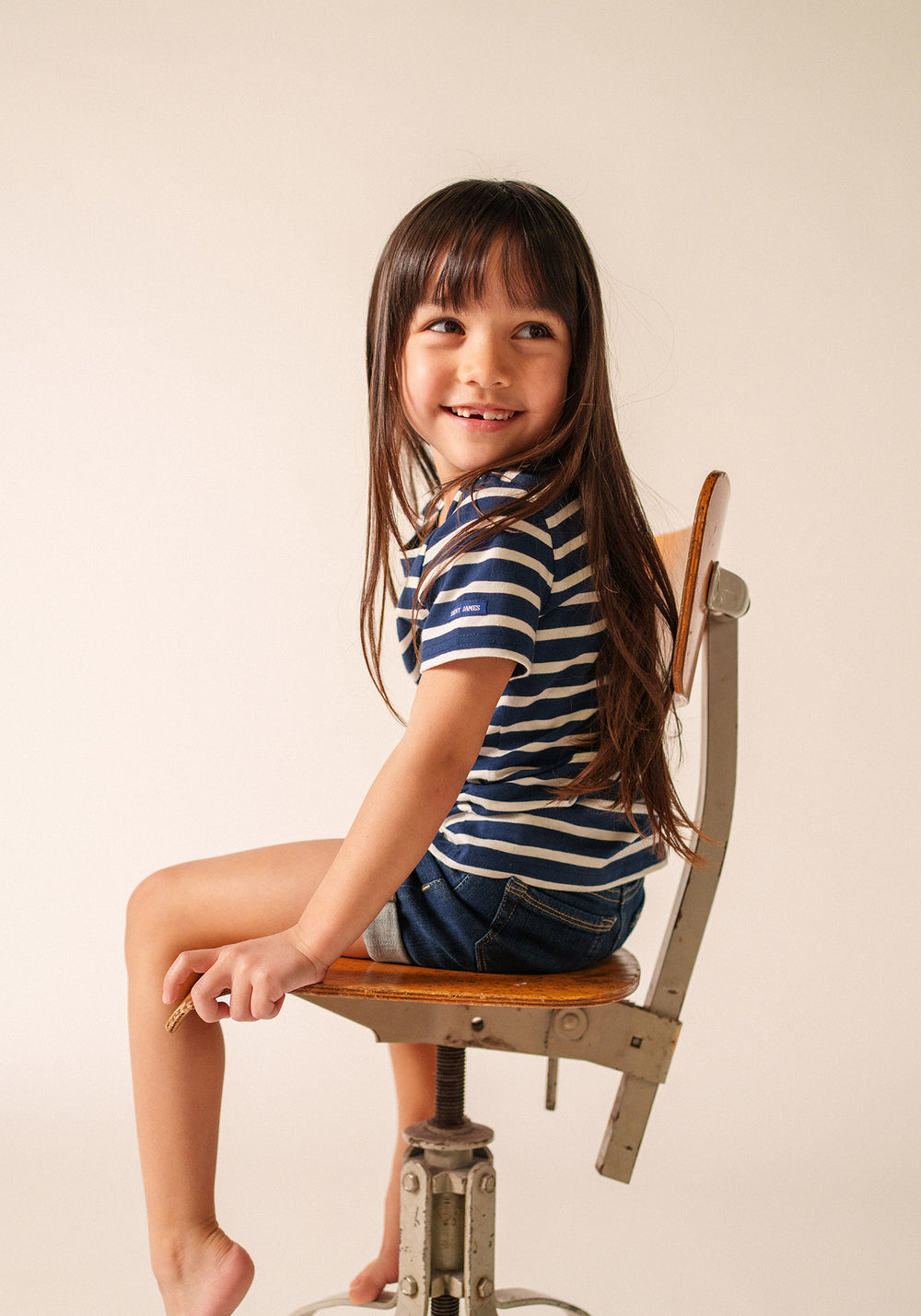 Marinière Levant enfant (MARINE/ECRU)