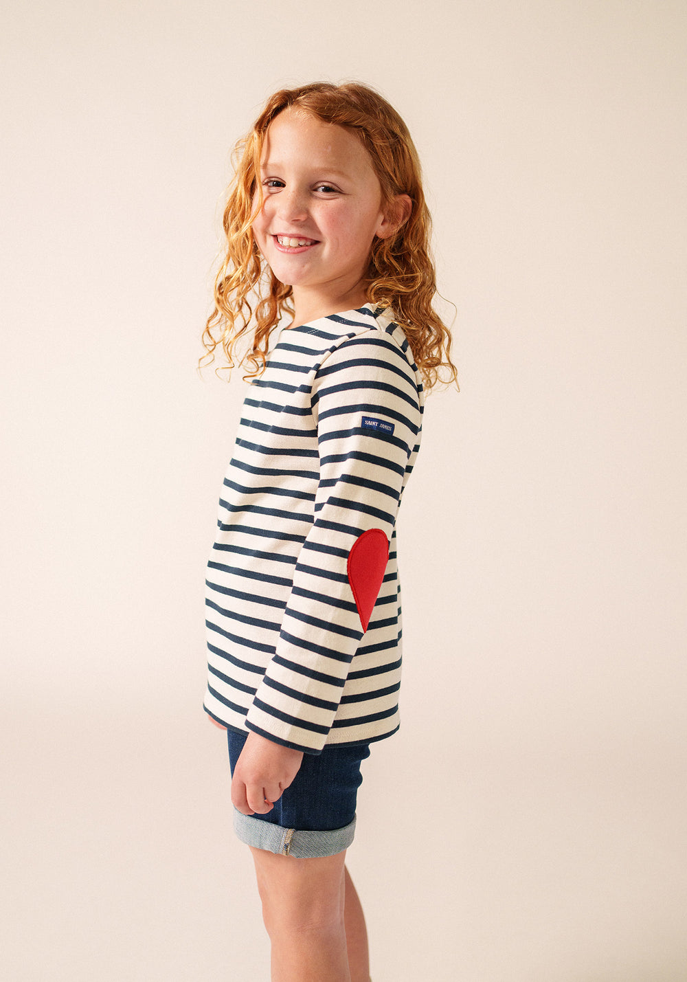 Marinière Vaujany enfant (ECRU/MARINE)