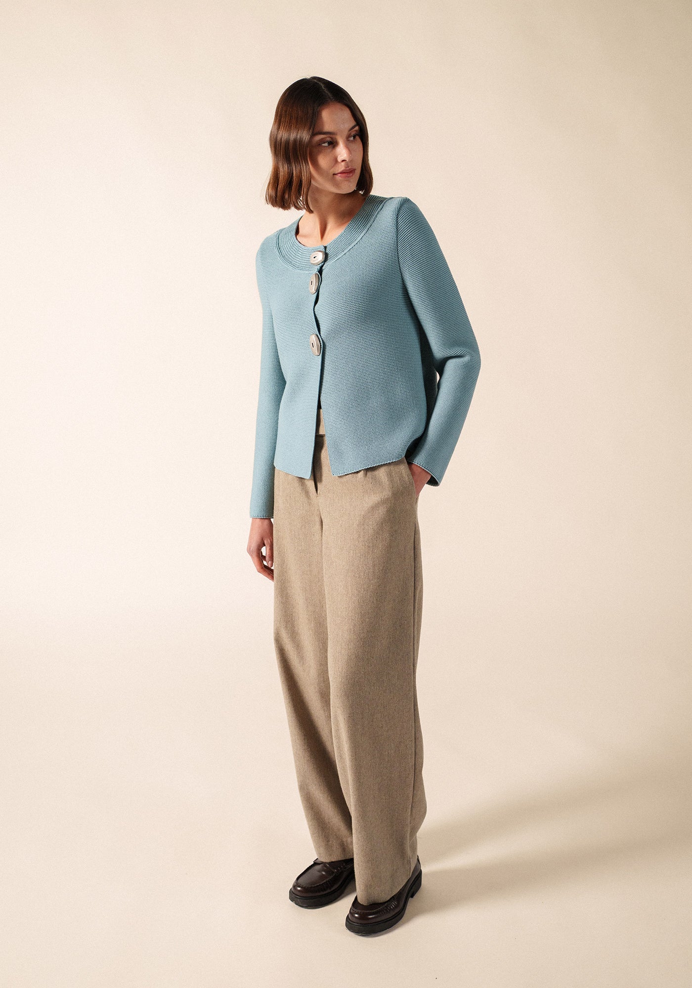 Gilet Adrets Réédit (CELESTE CLAIR)