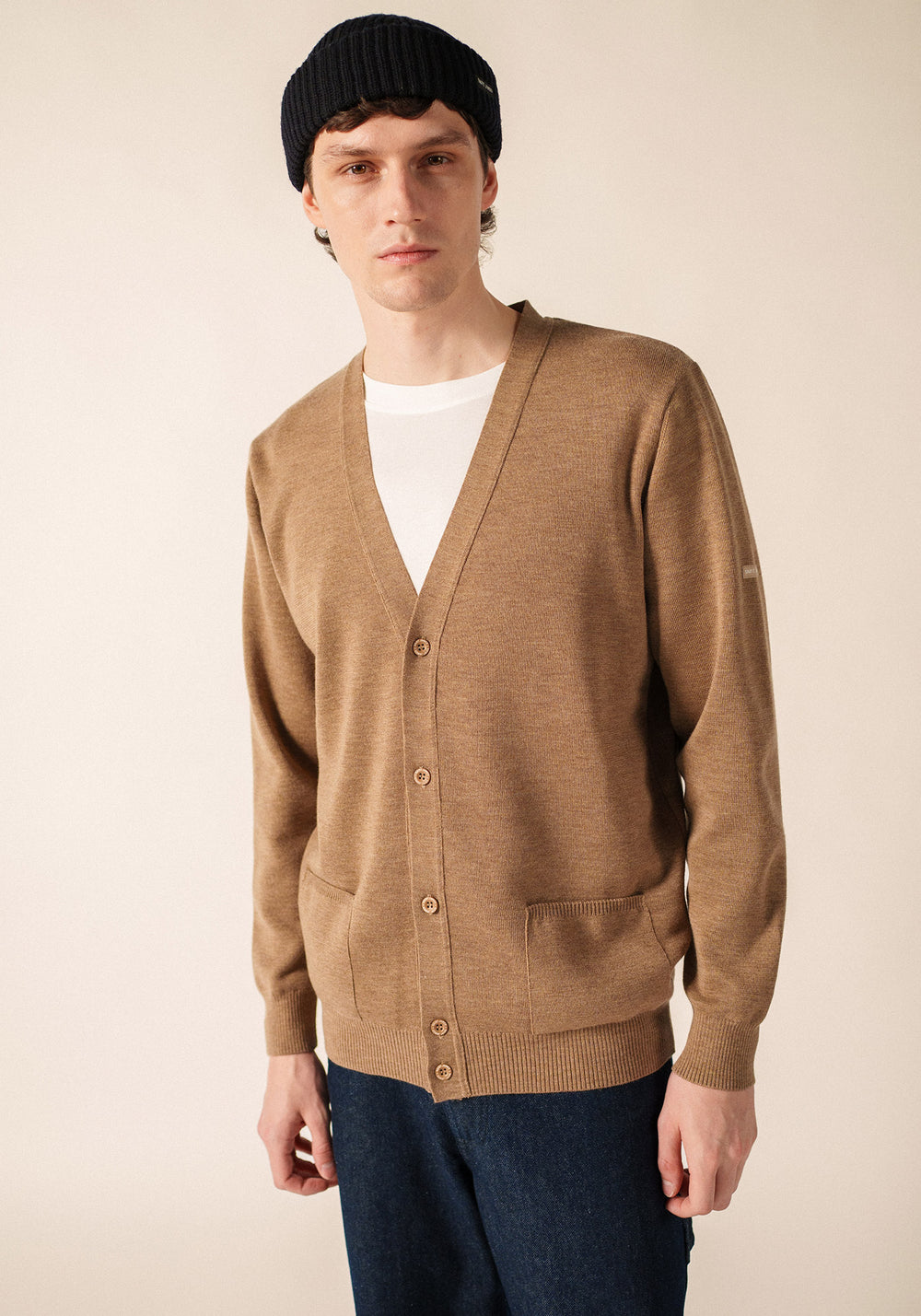 Gilet Guingamp (BEIGE FONCE)