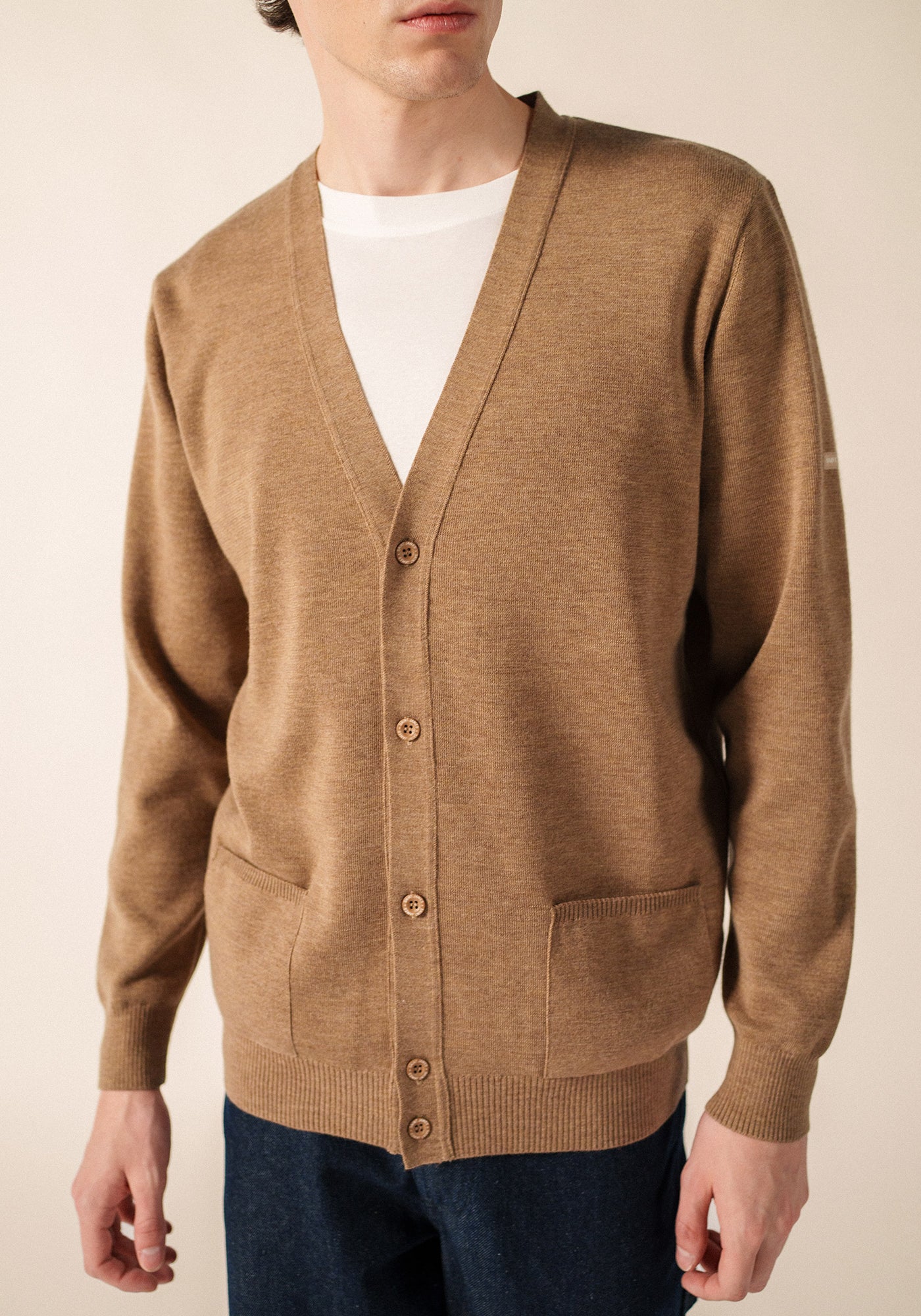 Gilet Guingamp (BEIGE FONCE)