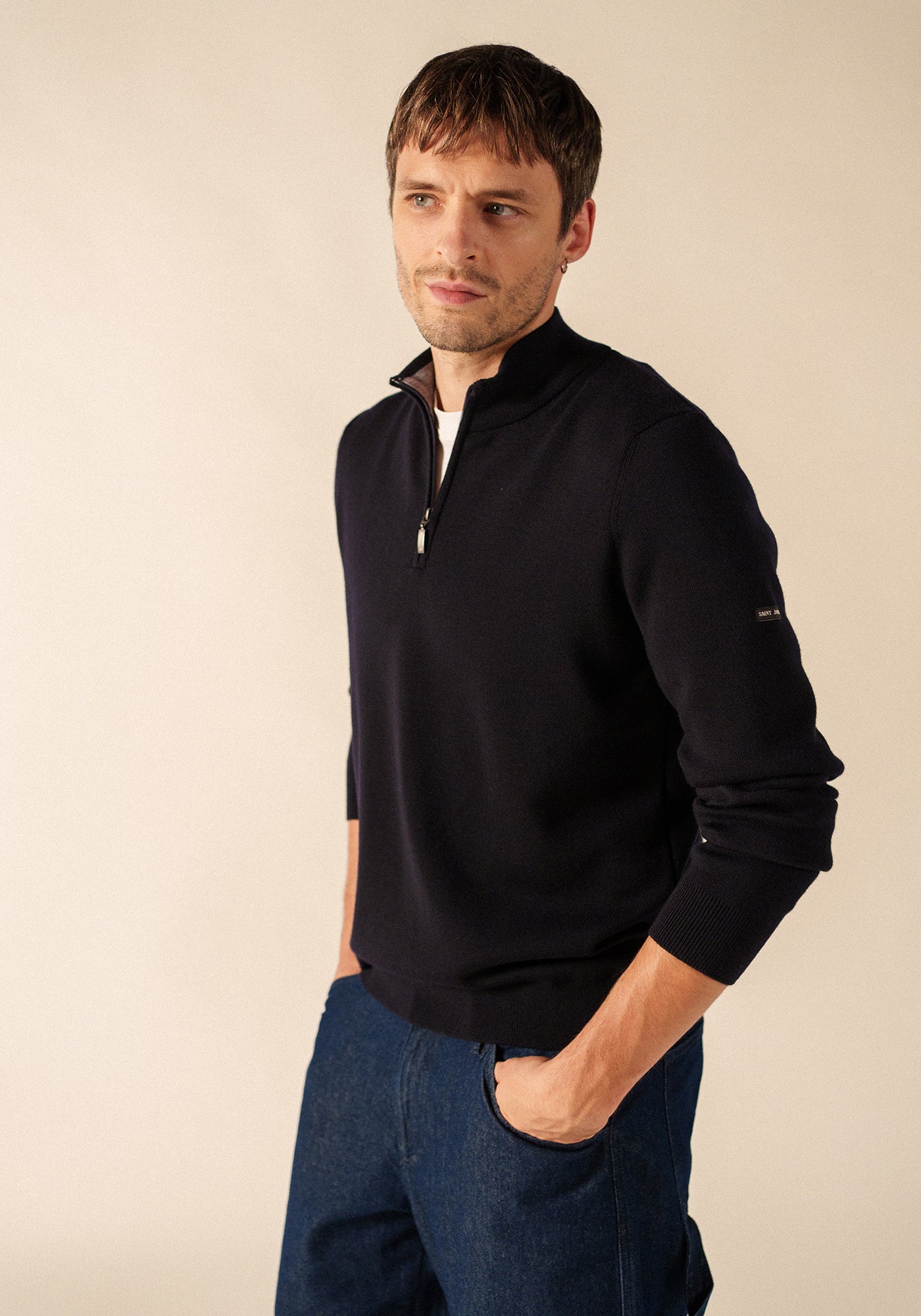 Pull Crossley (NAVY/GRIS)