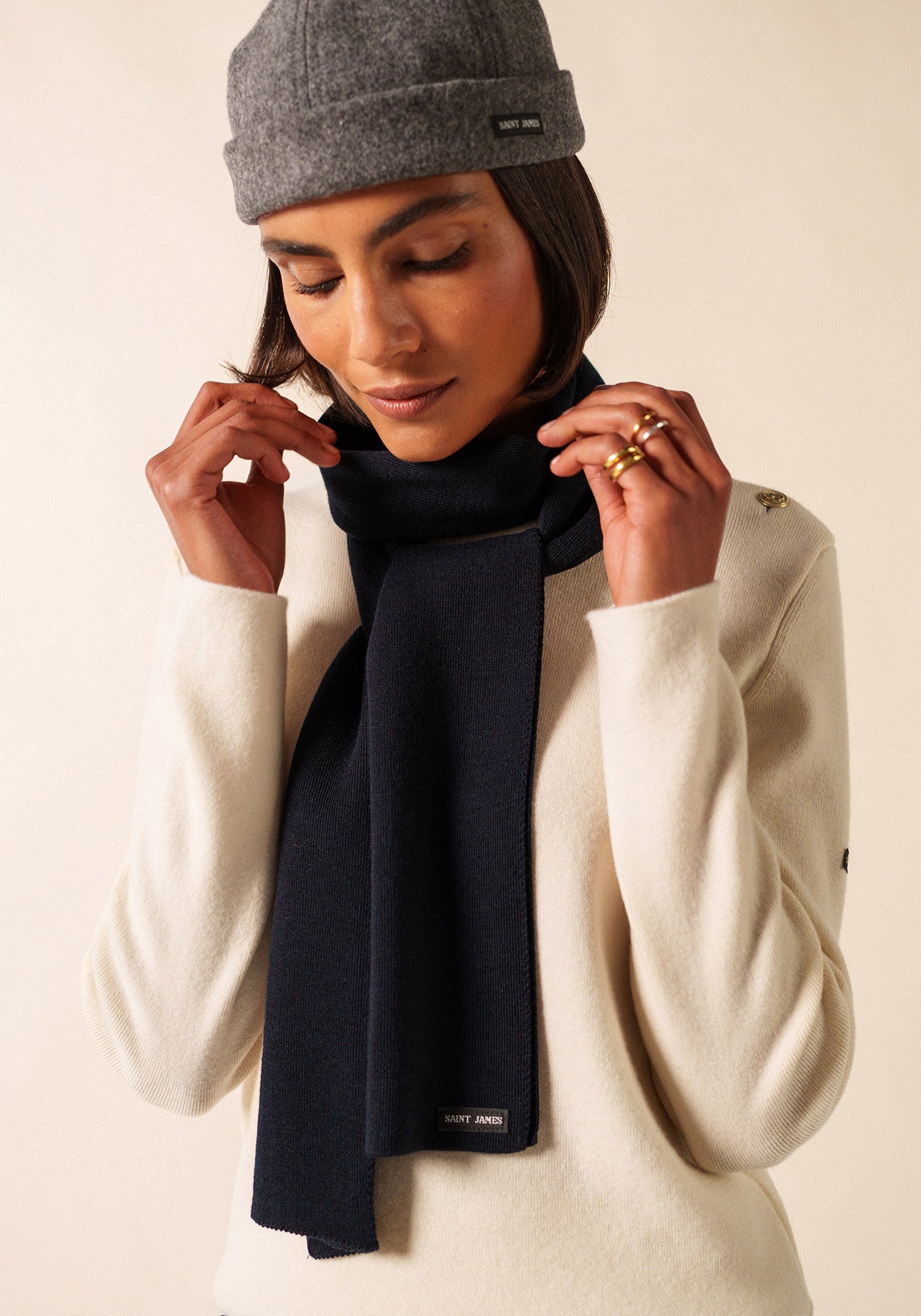 Echarpe Duguay (NAVY)