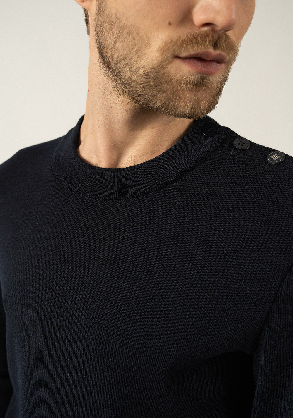 Pull Mondiovision x La tour Eiffel (NAVY/ECUME)