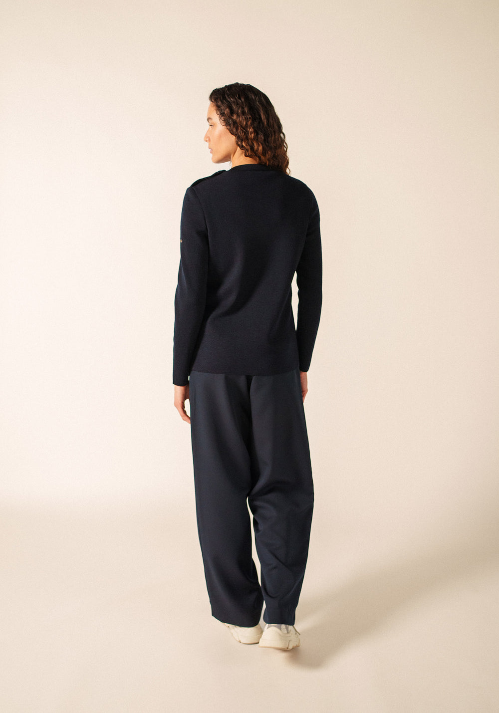 Pull Brégançon x La tour Eiffel (NAVY/BRONZE)