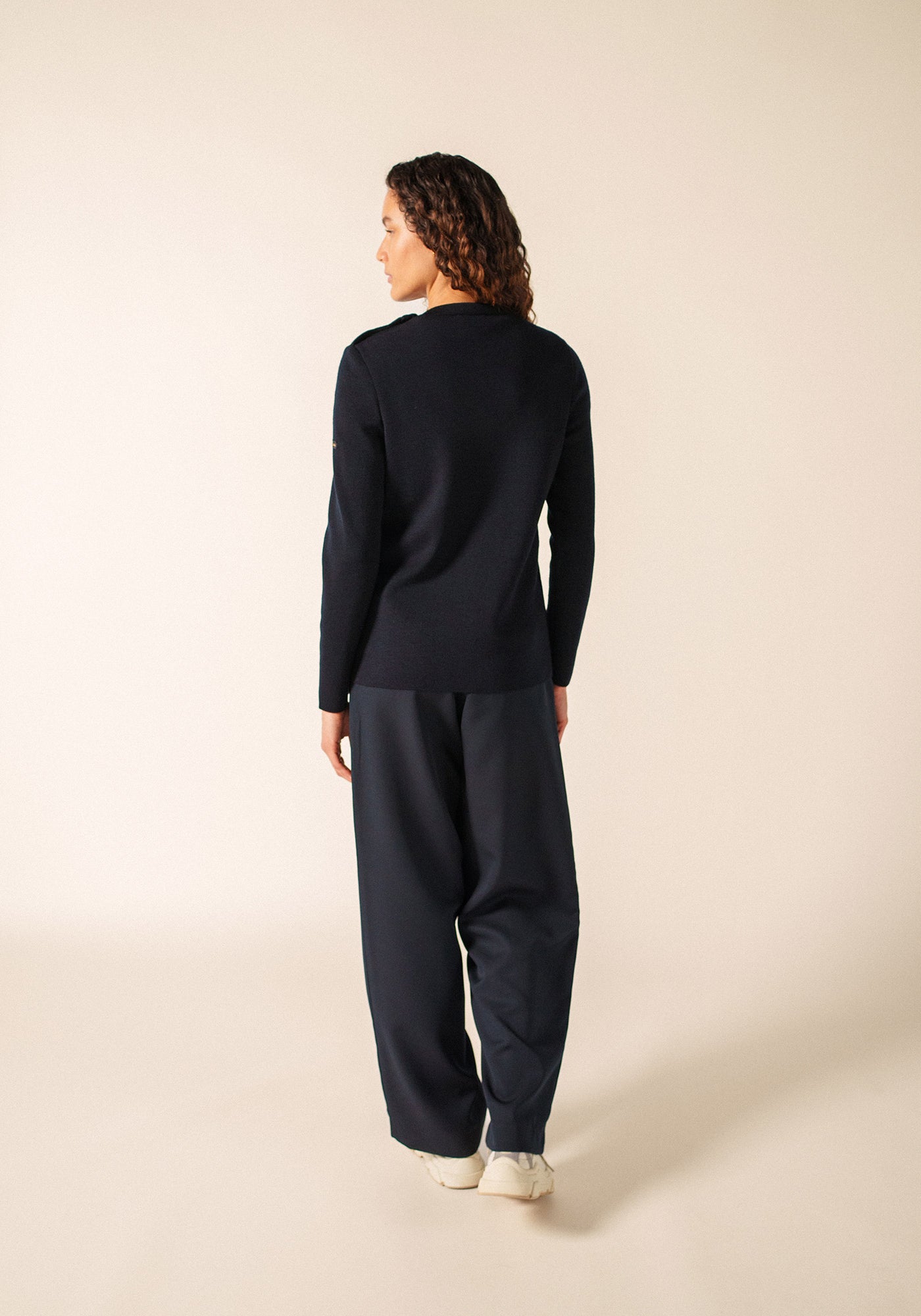 Pull Brégançon x La tour Eiffel (NAVY/BRONZE)