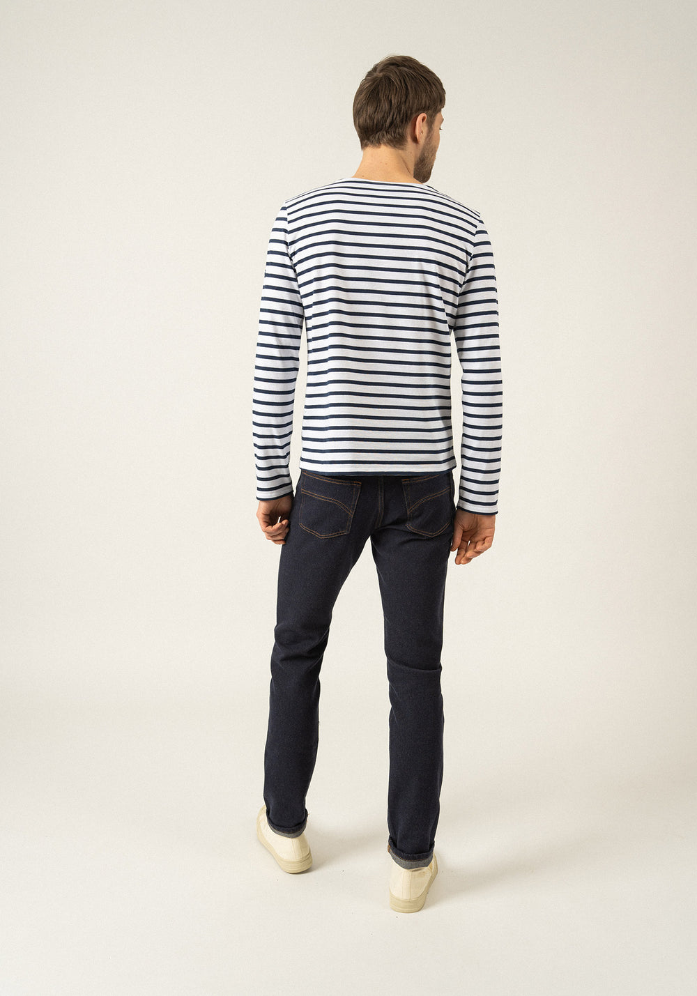 Marinière iconique La Tour Eiffel - SAINT JAMES x La Tour Eiffel (NEIGE/MARINE)